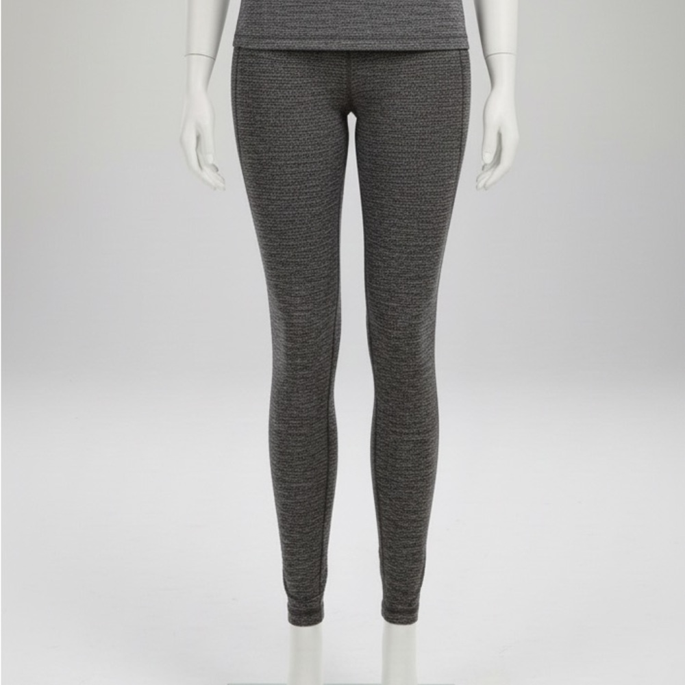 Lululemon Gray Patterned Leggings
